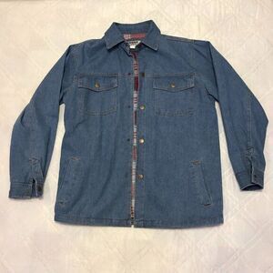 Duke Haband flannel lined denim jacket‎ XL